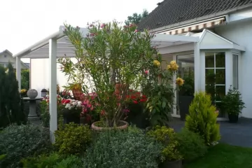 Terrassendach Anschluss an vorhanden Wintergarten