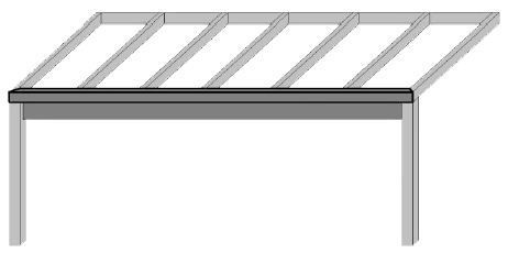 Polycarbonat XS Rinne mit VVK 50-150