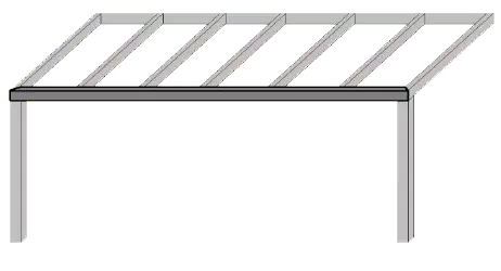 Polycarbonat XS Rinne