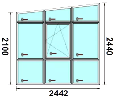 Aluminium Seitenteil